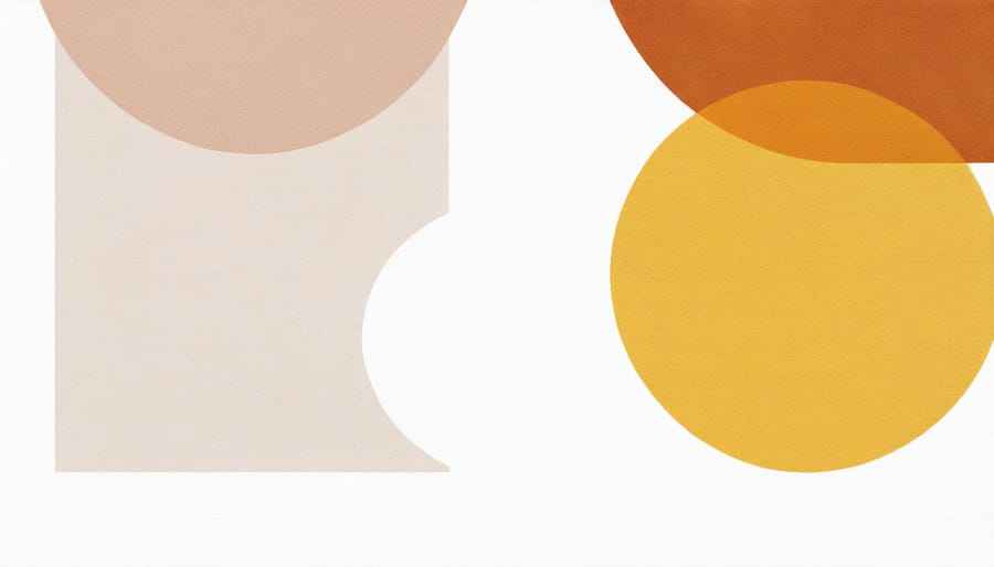 Contemporary vintage color scheme featuring sage green, dusty rose, and modern metallic accents