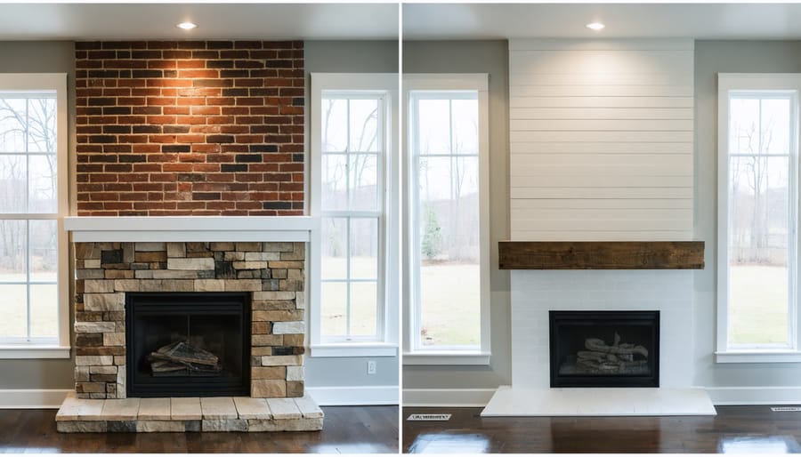 Transform Your Outdated Fireplace Into a Modern Masterpiece (DIY Renovation) Transform Your Outdated Fireplace Into a Modern Masterpiece (DIY Renovation)